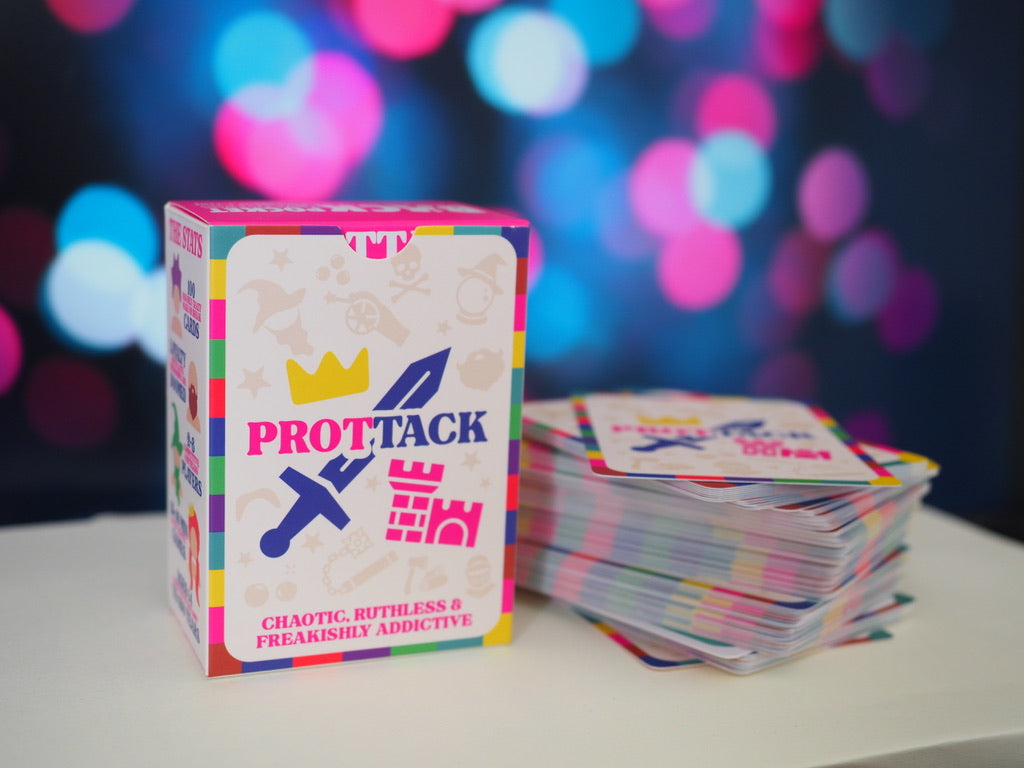 Prottack | A Freakishly Addictive Card Game.