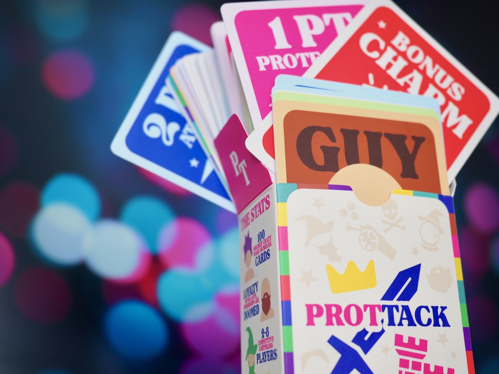 Prottack | A Freakishly Addictive Card Game.