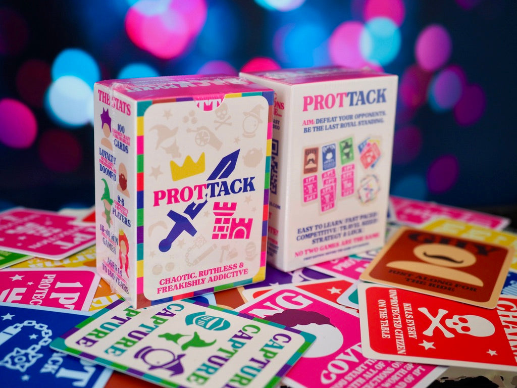 Prottack | A Freakishly Addictive Card Game.