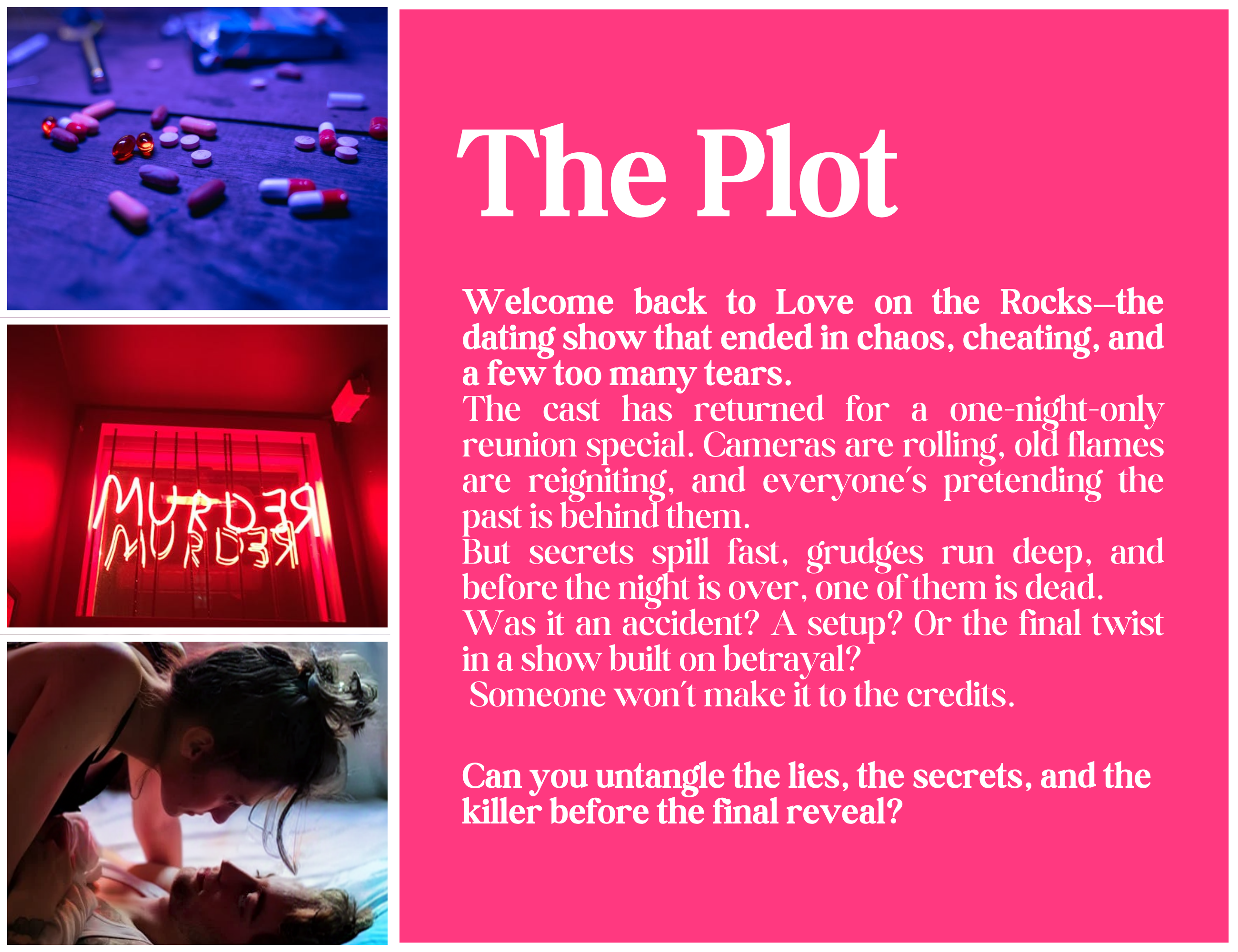 Love on the Rocks: A Reality Show Reunion Murder Mystery